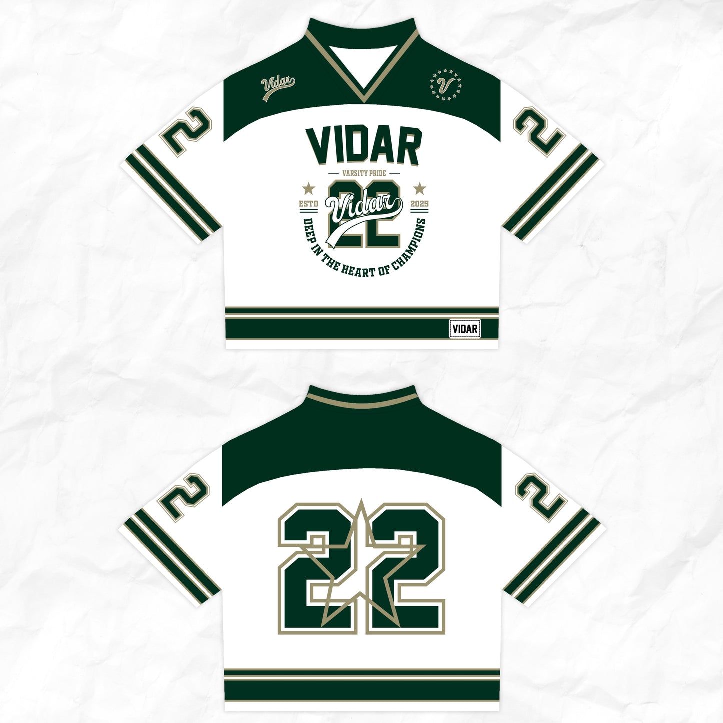Vidar 22 – American Varsity Pride Jersey