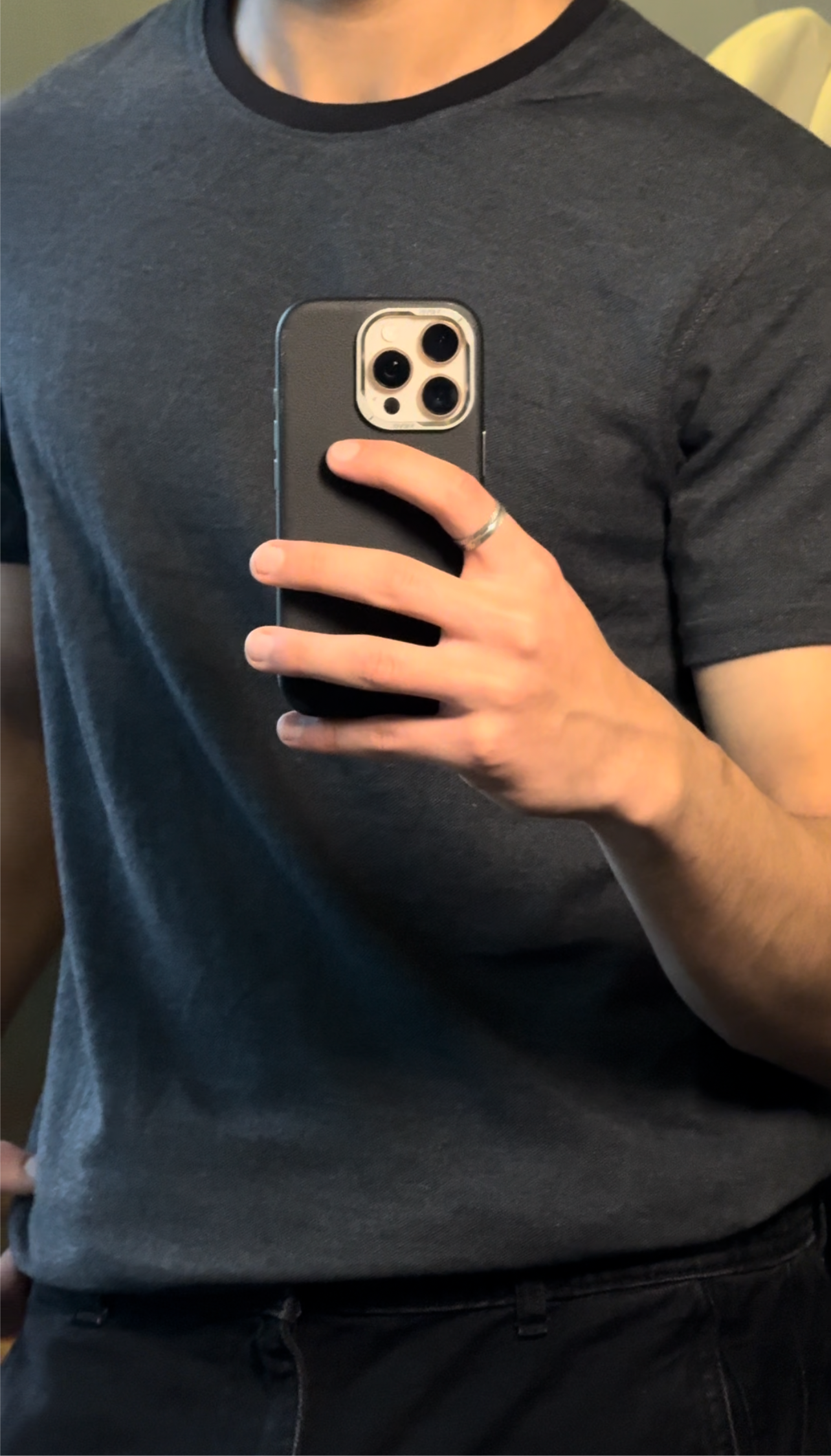 Pique Heather Charcoal Classic T-Shirt