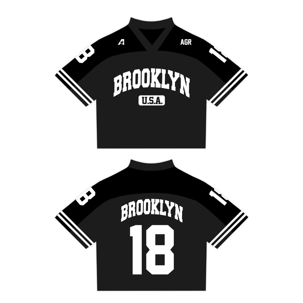 Brooklyn 18 – Oversized Collegiate Jersey