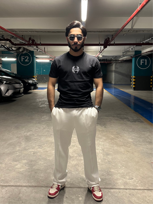 Spider Legacy Tee – Minimal Black Edition