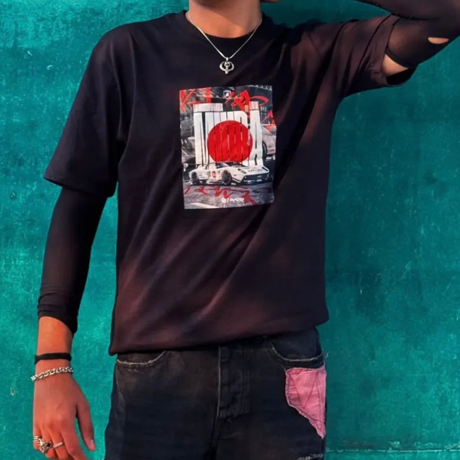 Lamborghini Miura Graphic Tee – Black