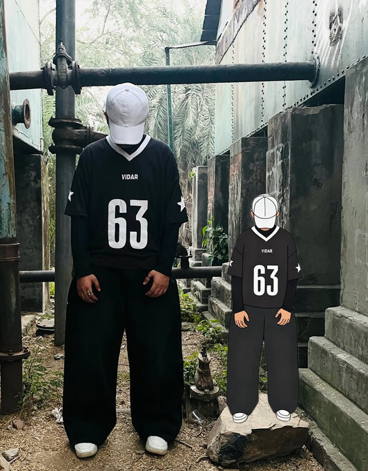 VIDAR 63 Varsity Jersey – Black Edition