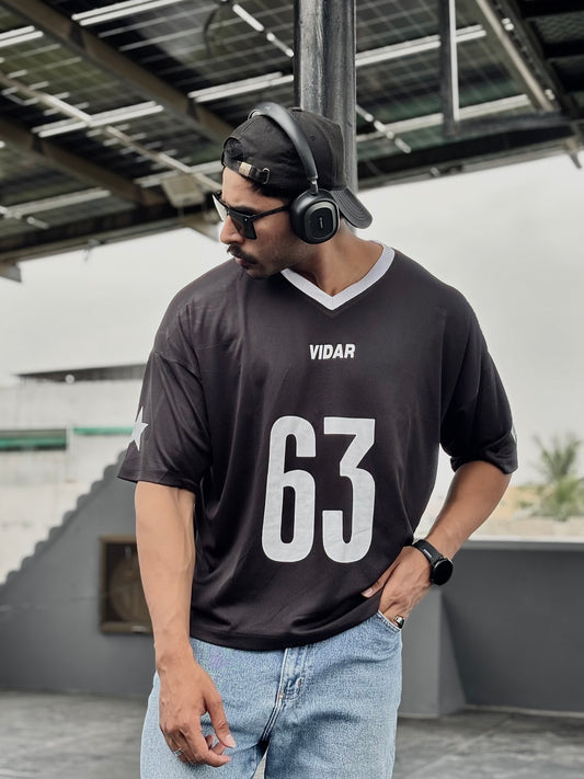 VIDAR 63 Varsity Jersey – Black Edition