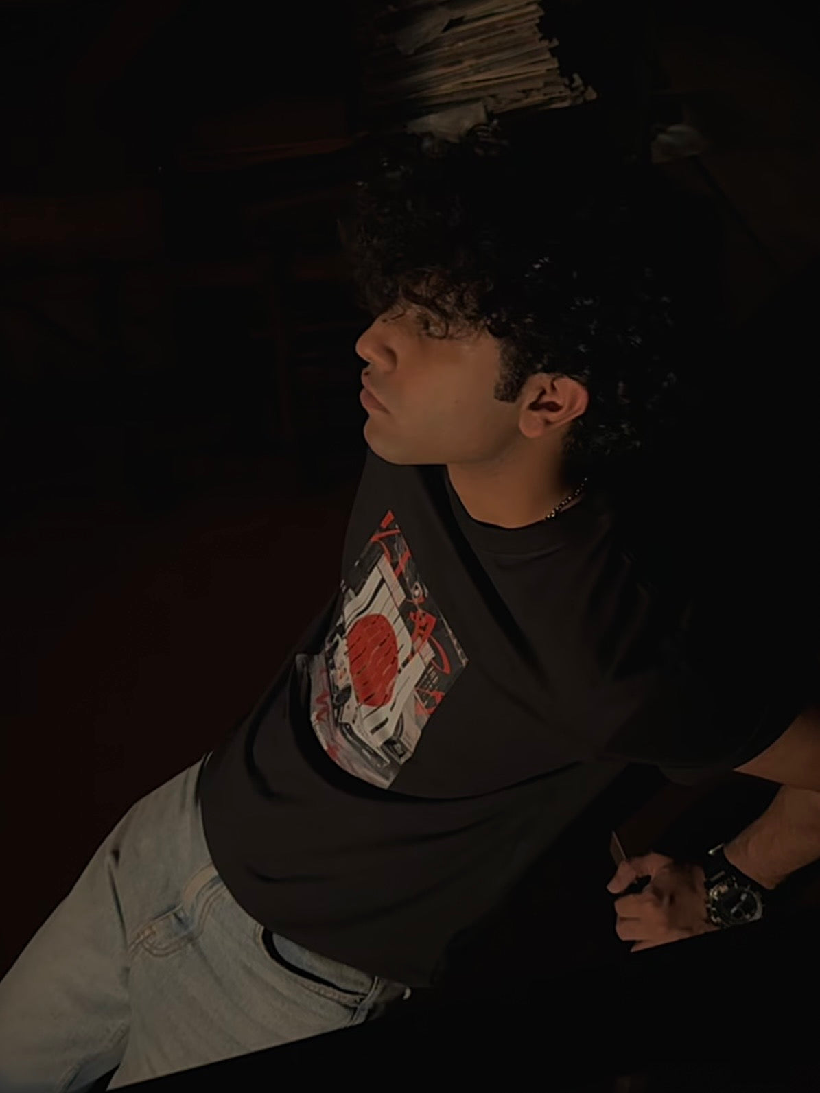 Lamborghini Miura Graphic Tee – Black