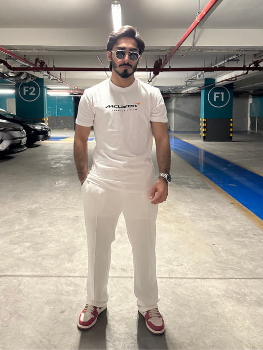 McLaren Formula 1 Team Logo T-Shirt White Racing Tee